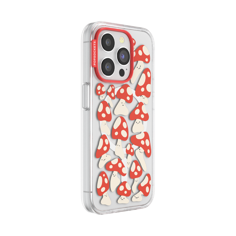 Red Shrooms — iPhone 15 Pro MagSafe Case image number 1
