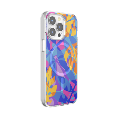 Secondary image for hover Boca Palms Blue — iPhone 13 Pro MagSafe Case