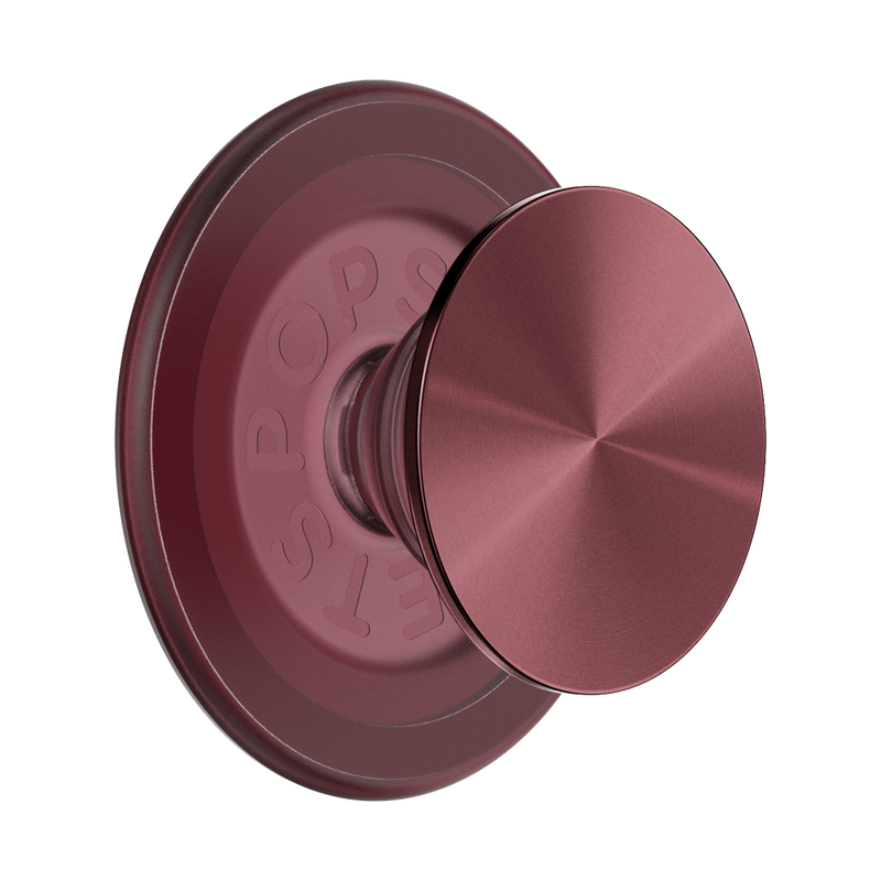 Aluminum Radial Oxblood — MagSafe PopGrip image number 0