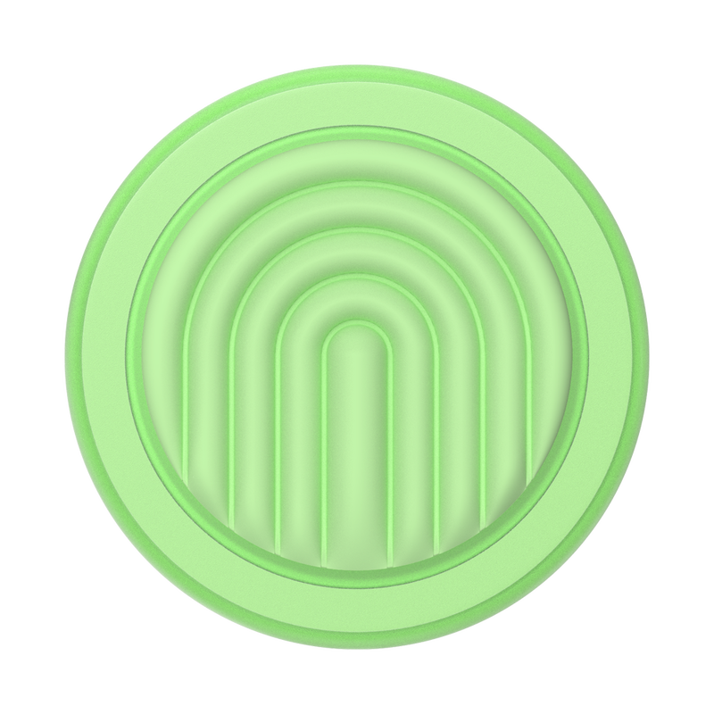 PopOut Curves Matcha Dew — MagSafe PopGrip image number 1