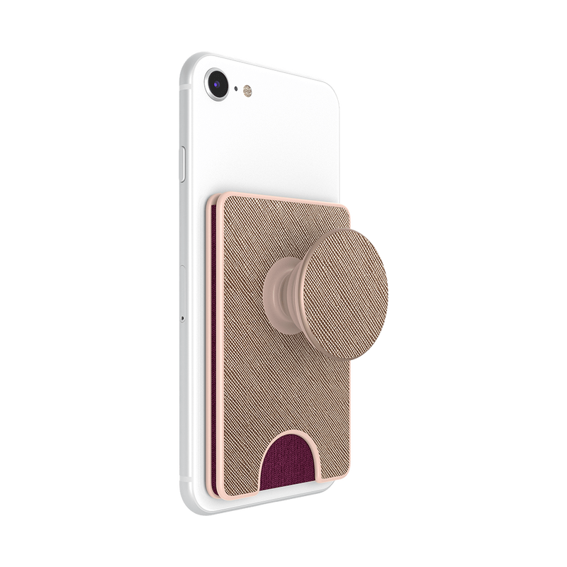 PopWallet+ Saffiano Rose Gold image number 3