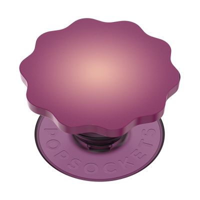 Molded Flower Red Wine — Adhesive PopGrip