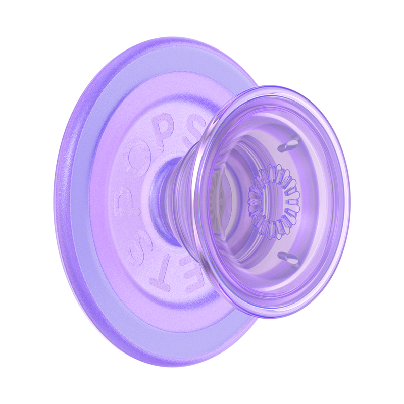 Lavender Translucent— PopGrip for MagSafe® - Round image number 0