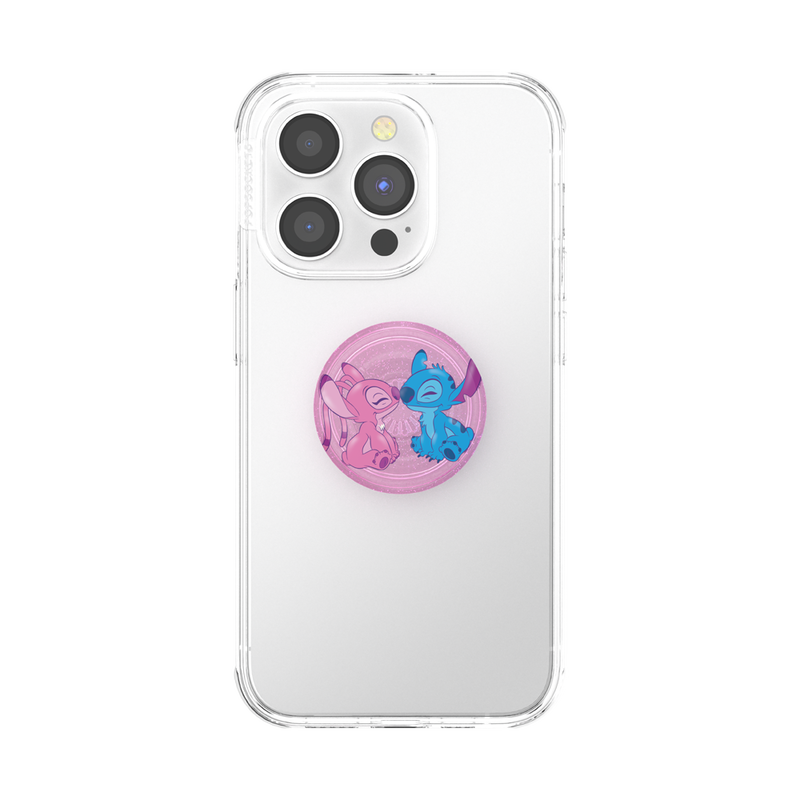 Glitter Angel & Stitch Forever — Adhesive PopGrip image number 4