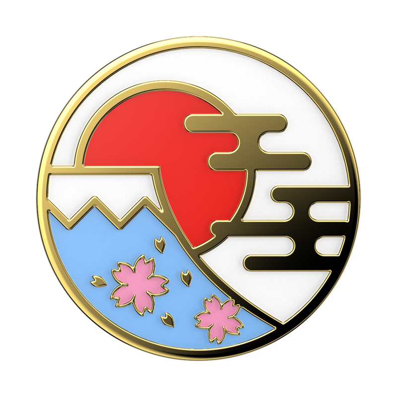 Enamel Mt. Fuji image number 0