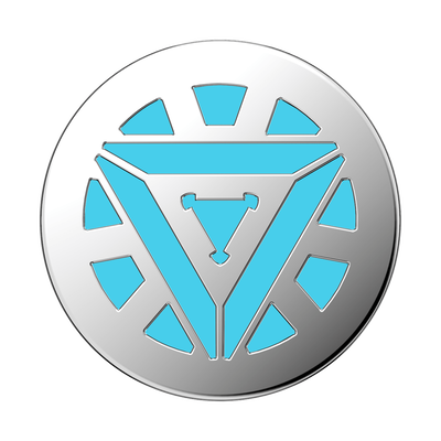 Secondary image for hover Enamel Glow-in-the-Dark Arc Reactor — Adhesive PopGrip