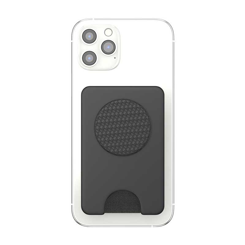 Carbonite Weave — PopWallet+ for MagSafe image number 4