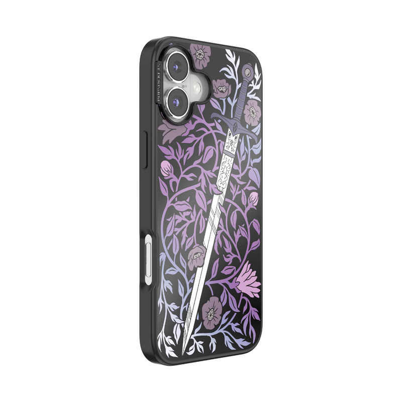 Mirror Thorny Blade Lavender — iPhone 16 Plus MagSafe Case image number 1