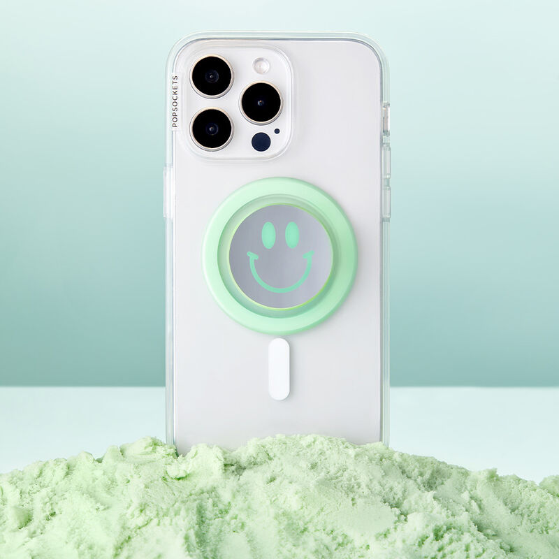 Matcha Dew Happy Reflex — MagSafe PopGrip image number 2