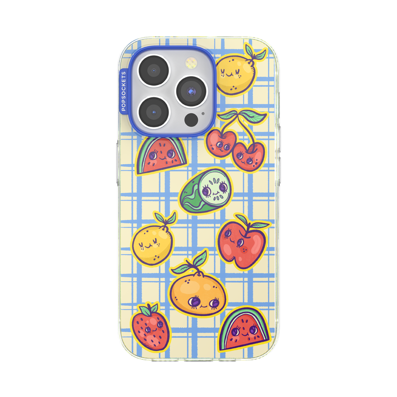 Fruity Plaid — iPhone 15 Pro MagSafe Case image number 0