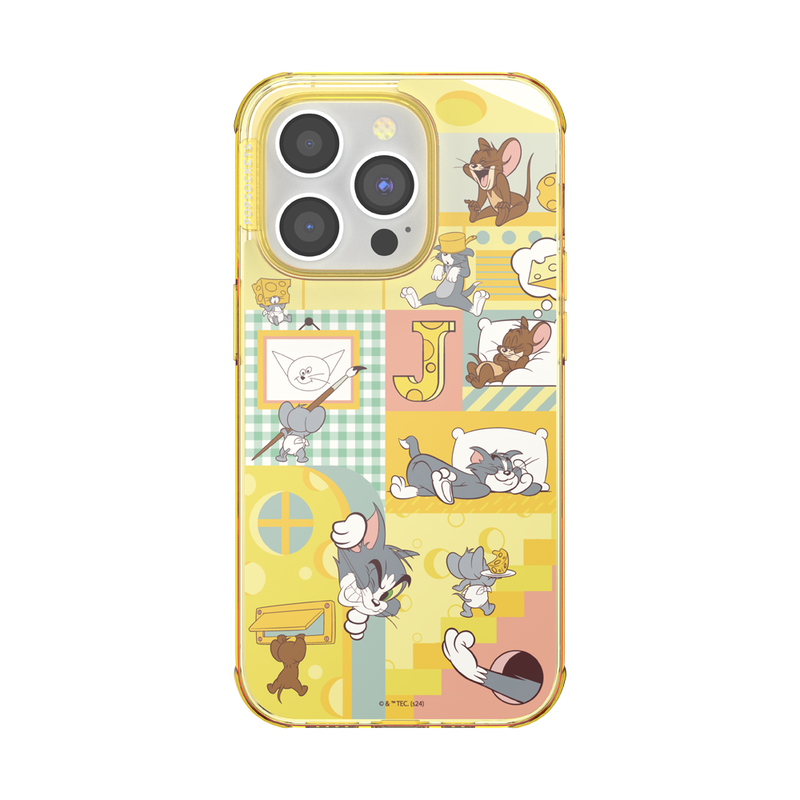 Tom & Jerry Cheese Chase — iPhone 14 Pro MagSafe Case image number 0