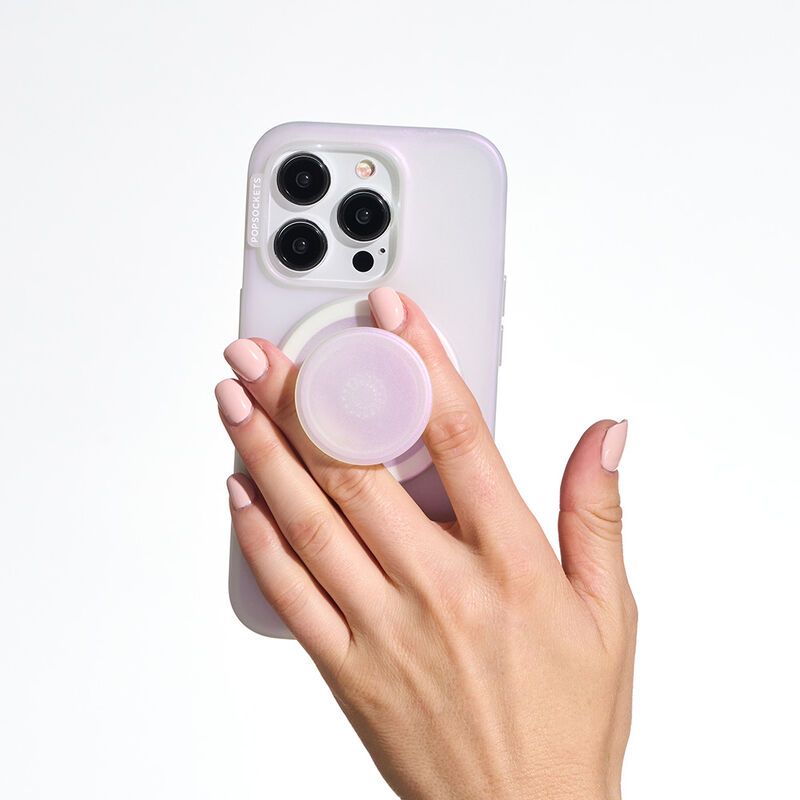 White Opalescent — iPhone 15 Plus MagSafe Case image number 4
