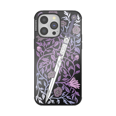 Mirror Thorny Blade Lavender — iPhone 14 Pro Max MagSafe Case