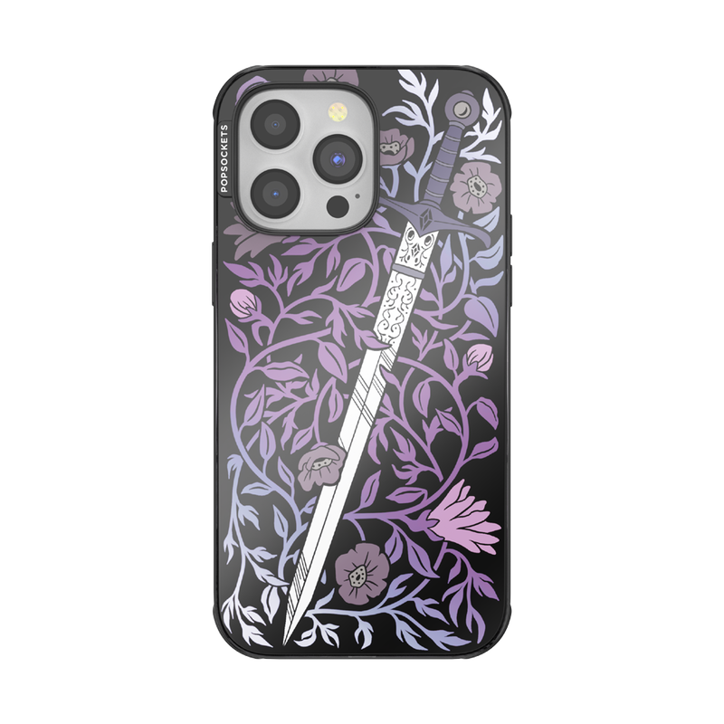 Mirror Thorny Blade Lavender — iPhone 14 Pro Max MagSafe Case image number 0