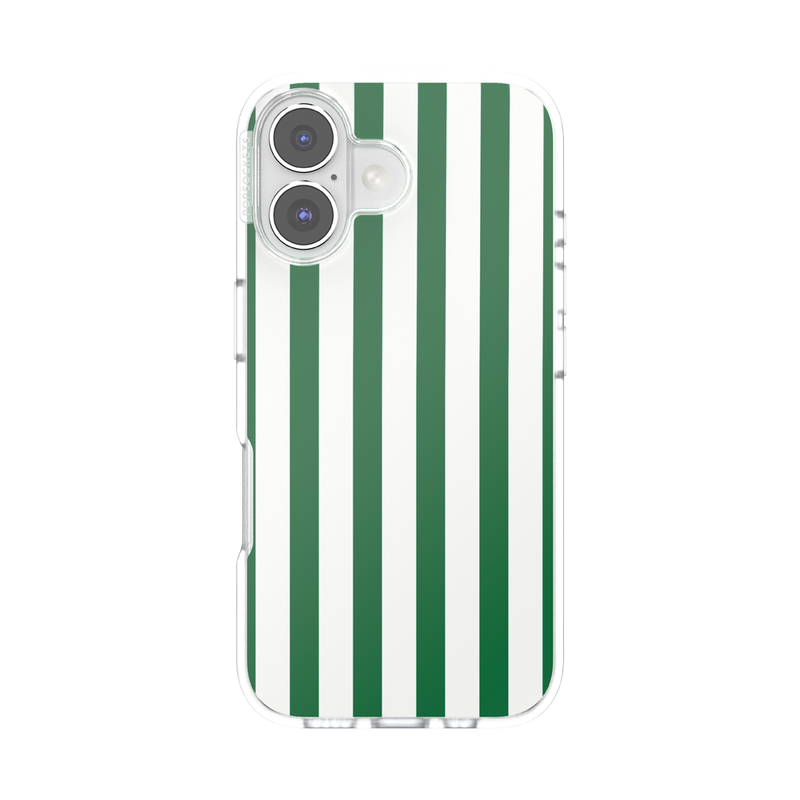 Club Stripe Green — iPhone 16 MagSafe Case image number 0
