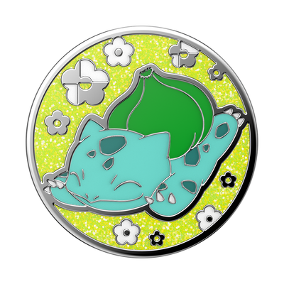 Secondary image for hover Enamel Bulbasaur Nap — Adhesive PopGrip