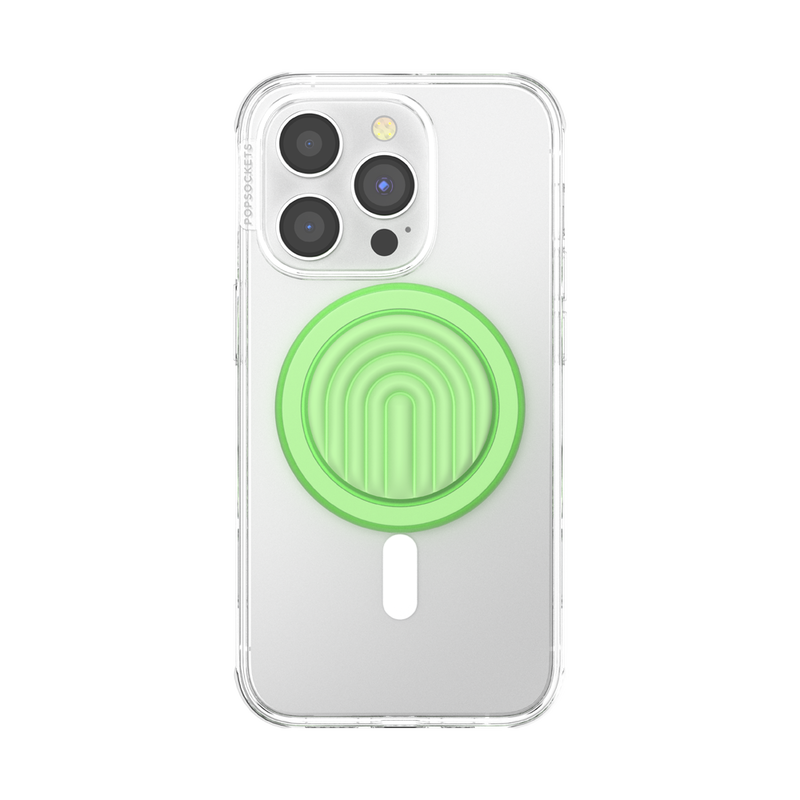 PopOut Curves Matcha Dew — MagSafe PopGrip image number 3