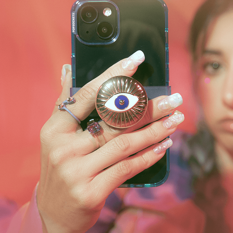 Puffy Enamel Evil Eye image number 3