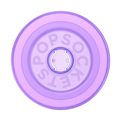Secondary image for hover Warm Lavender Translucent — MagSafe Round Base