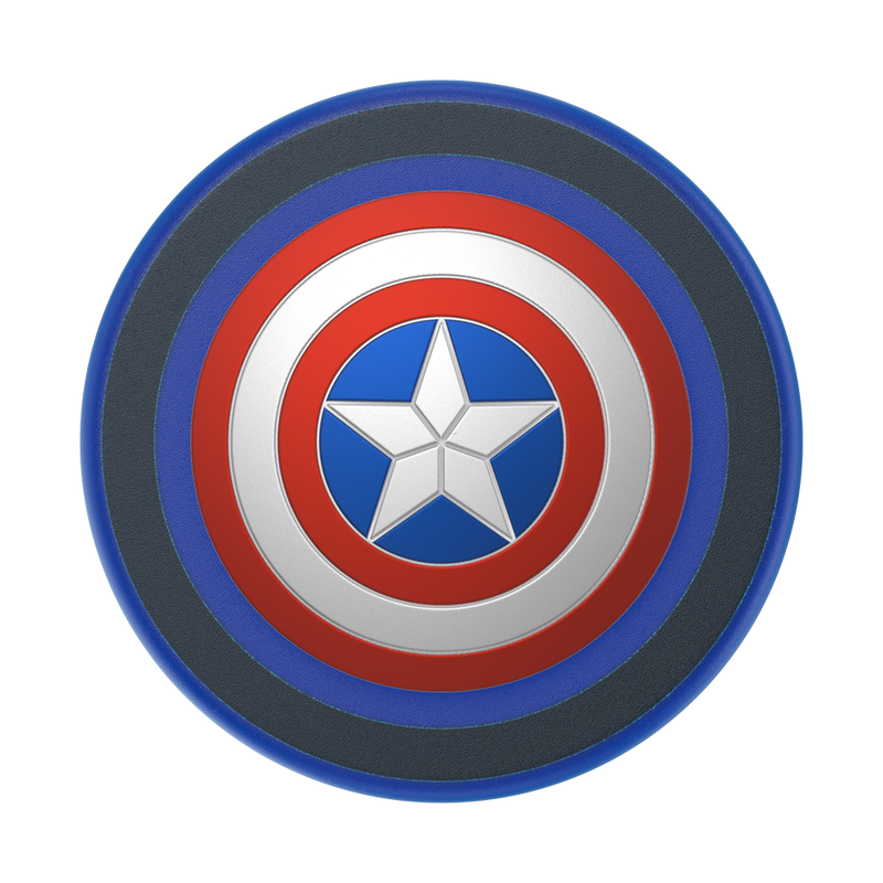 Marvel — Enamel Captain America PopGrip for MagSafe - Round image number 1