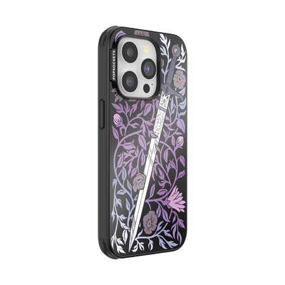Secondary image for hover Mirror Thorny Blade Lavender — iPhone 14 Pro MagSafe Case