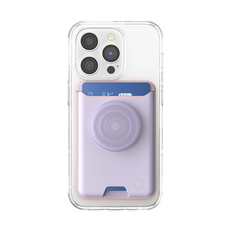 Pale Lavender —  Softgoods MagSafe PopWallet+ image number 5