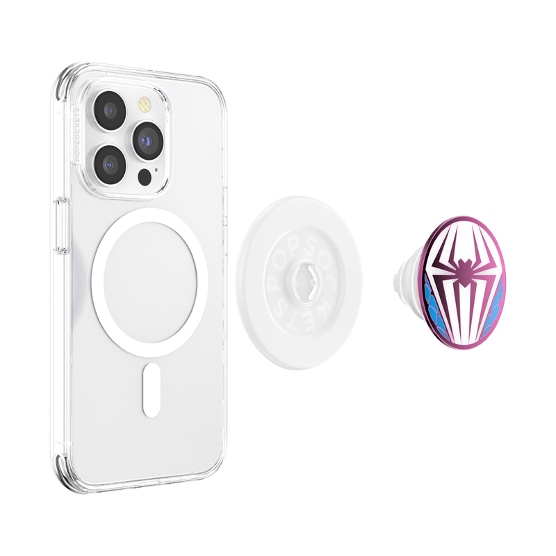 Enamel Ghost Spider Suit — MagSafe PopGrip image number 5
