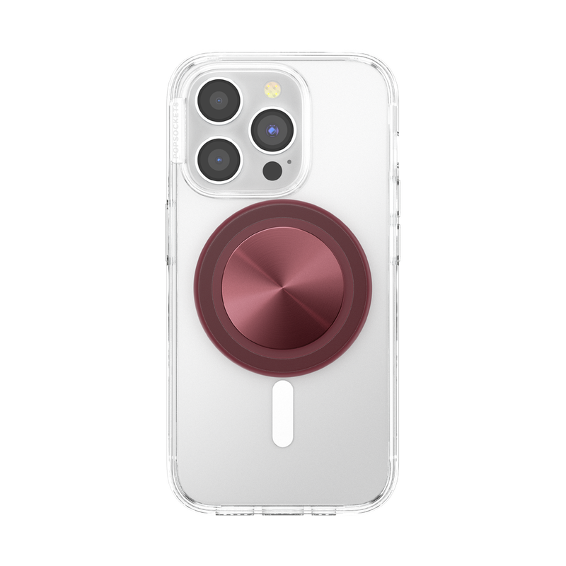 Aluminum Radial Oxblood — MagSafe PopGrip image number 6