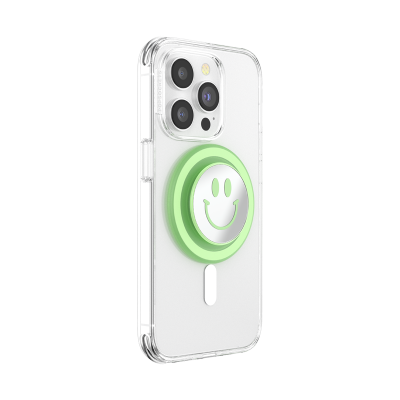 Matcha Dew Happy Reflex — MagSafe PopGrip image number 4