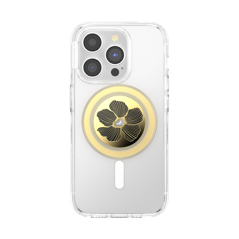 Enamel Mae Flower with Pearl — MagSafe PopGrip image number 7