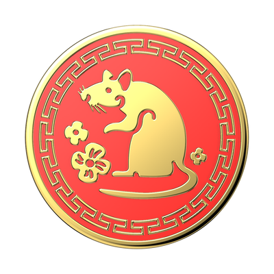Secondary image for hover Enamel Year of The Rat 2020 — PopTop