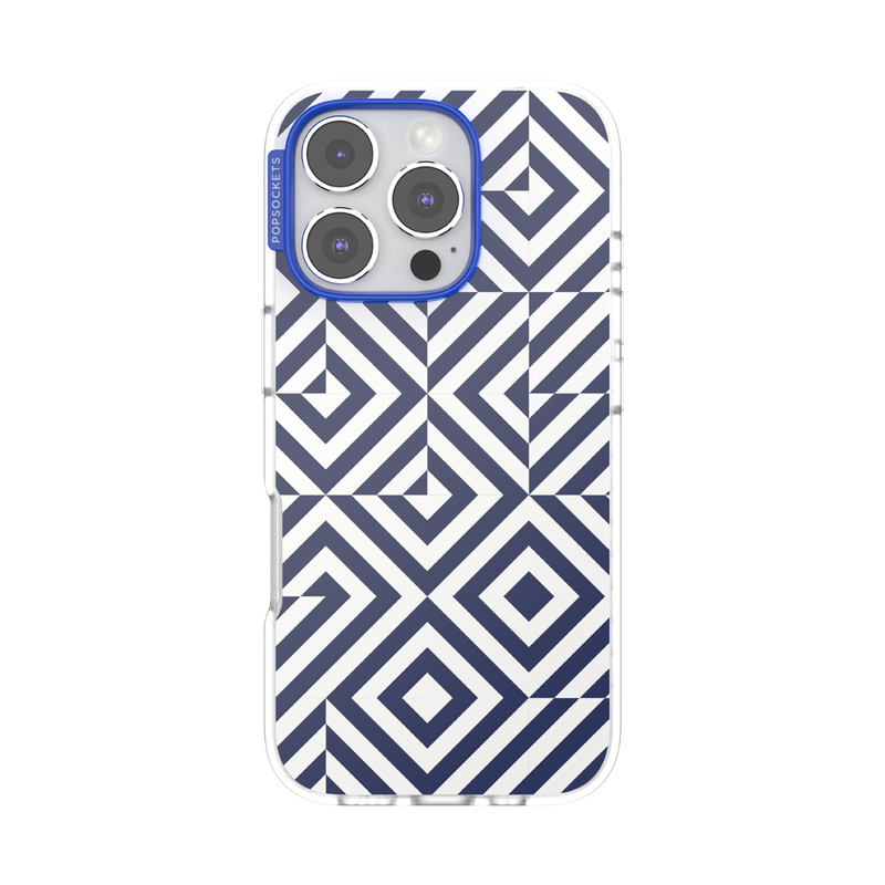 Tiled Navy — iPhone 16 Pro MagSafe Case image number 0