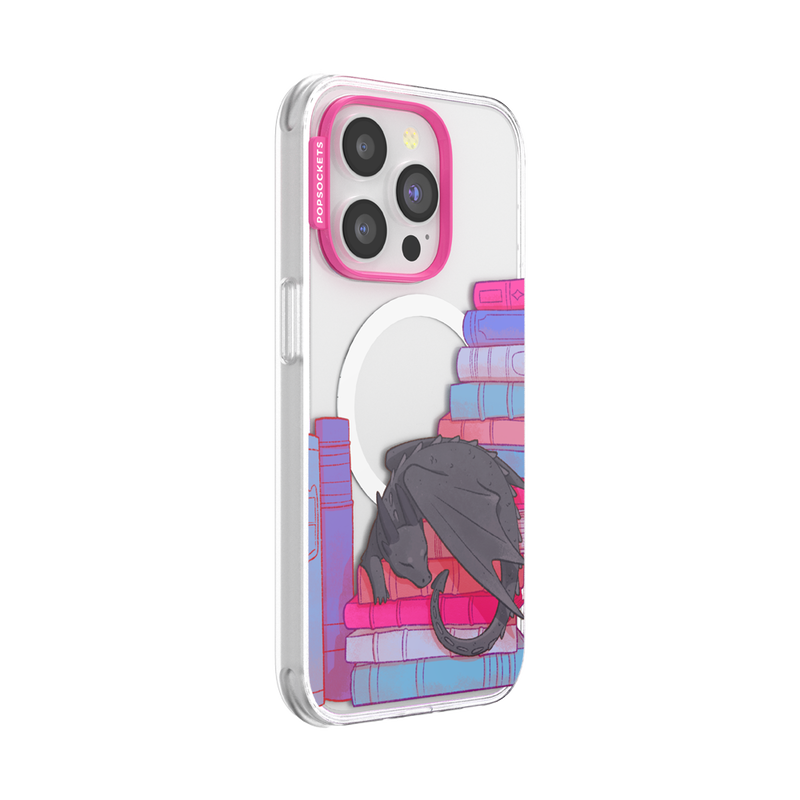 Curled Up With A Good Book — iPhone 14 Pro MagSafe Case image number 1