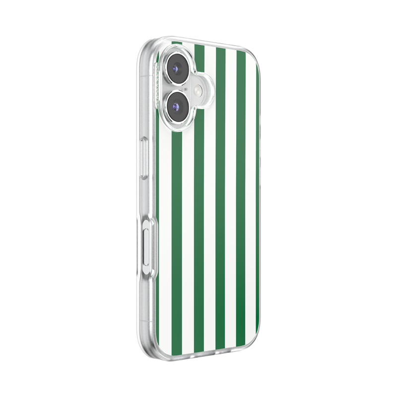 Club Stripe Green — iPhone 16 MagSafe Case image number 1
