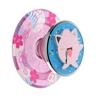 Enamel Spinner Jigglypuff's Disarming Voice — PopGrip for MagSafe