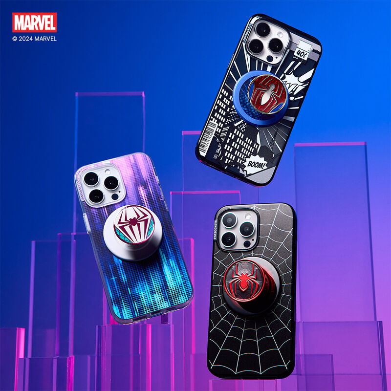 Enamel Peter Parker Suit — Adhesive PopGrip image number 6