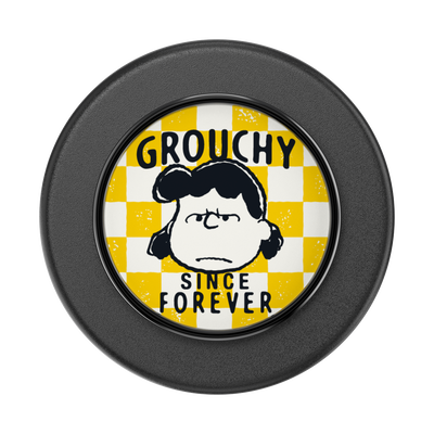 Secondary image for hover Enamel Grouchy Lucy — MagSafe PopGrip