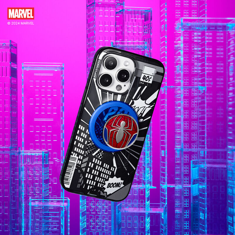 Enamel Peter Parker Suit — Adhesive PopGrip image number 4