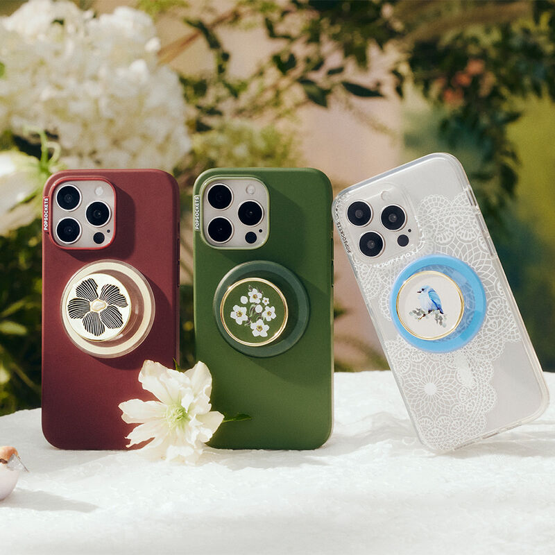 Enamel Floral Relief — MagSafe PopGrip image number 6