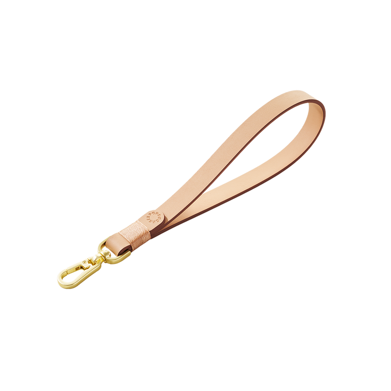 Vegan Leather Tan — Wristlet image number 1