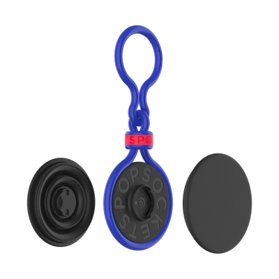 Secondary image for hover Plastic PopChain Cobalt Blue