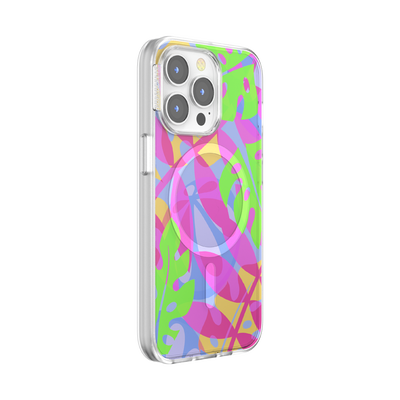 Secondary image for hover Boca Palms Pink — iPhone 13 Pro MagSafe Case
