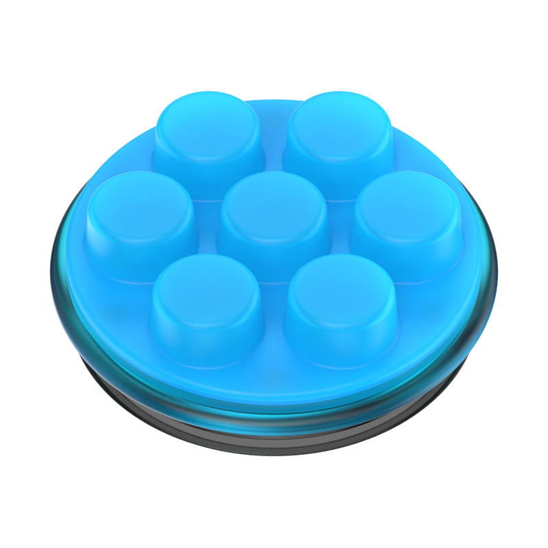 PopFidget Popper Electric Blue — Adhesive PopGrip image number 2