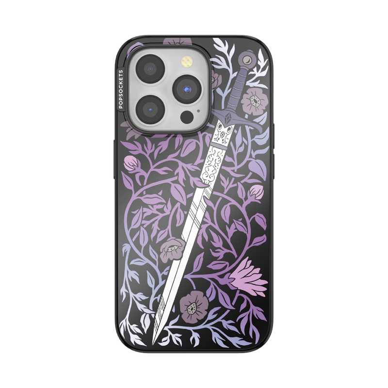 Mirror Thorny Blade Lavender — iPhone 15 Pro MagSafe Case image number 0