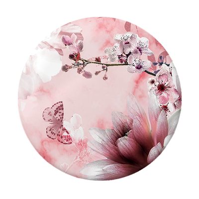 R&F Pink Marble Floral