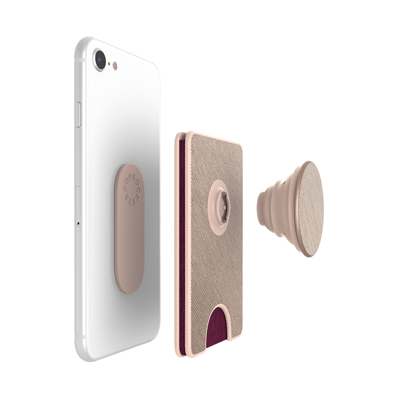PopWallet+ Saffiano Rose Gold image number 4