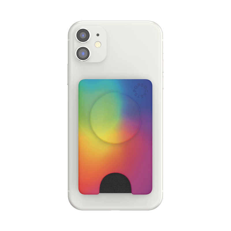 Watercolor Rainbow PopWallet+ image number 2