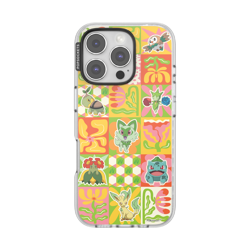 Grass Type Mod Quilt — iPhone 16 Pro MagSafe Case image number 0