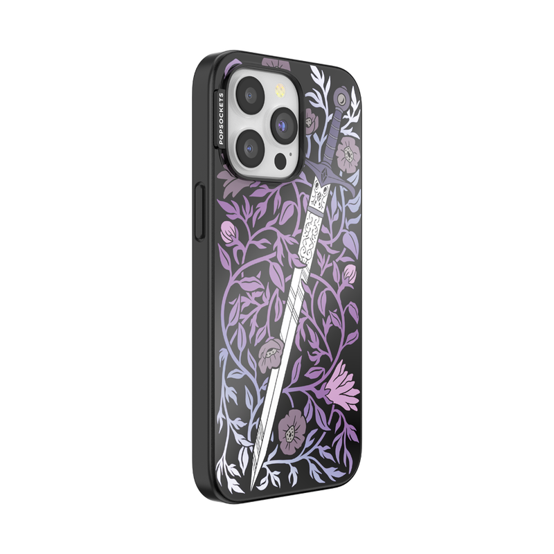 Mirror Thorny Blade Lavender — iPhone 15 Pro Max MagSafe Case image number 1