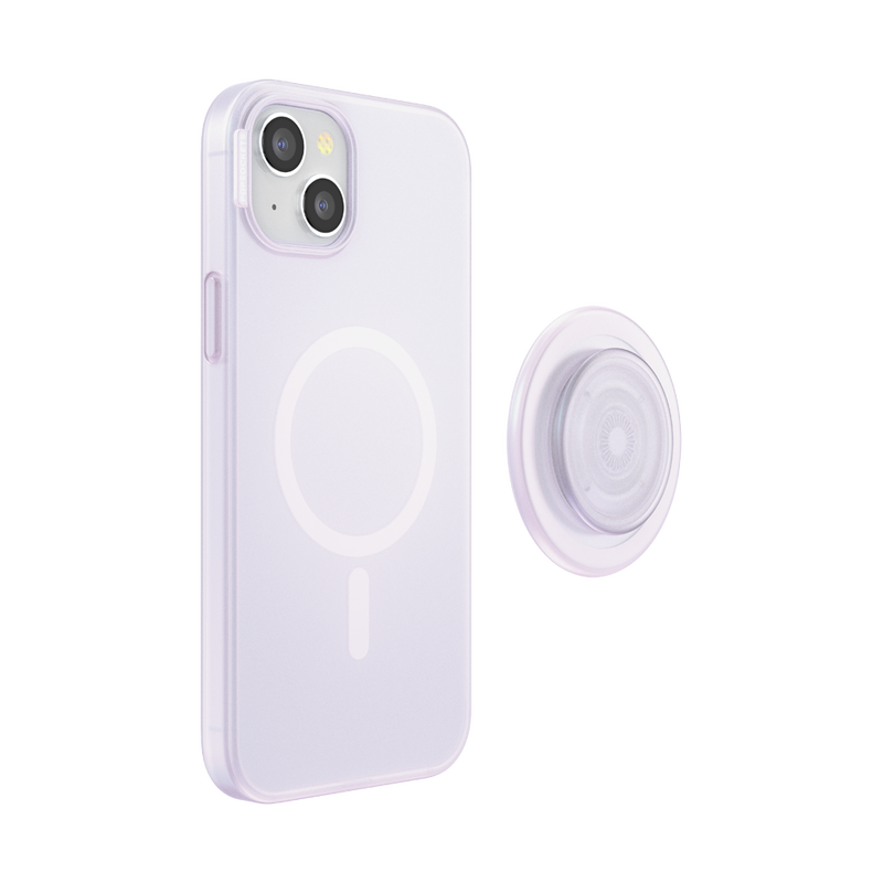 White Opalescent — iPhone 15 Plus MagSafe Case image number 8